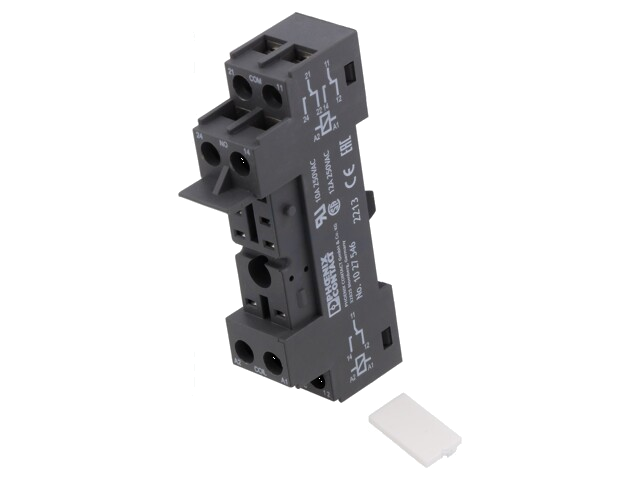 Socket; op DIN-rail Socket; op DIN-rail